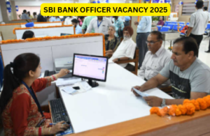 SBI BANK OFFICER JOB 2025