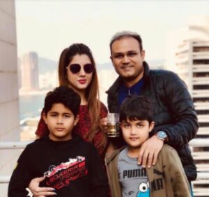 VIRENDER SEHWAG FAMILY
